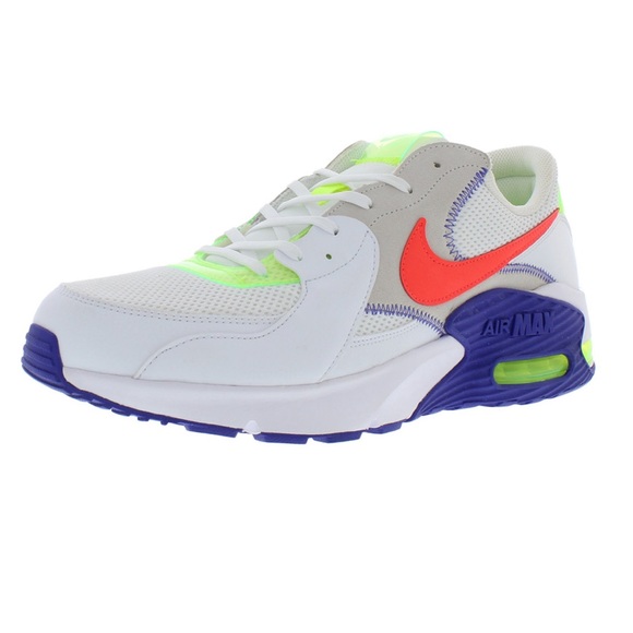 Nike Other - Nike Air Max Excee Amd White Indigo Crimson Sneakers size 10